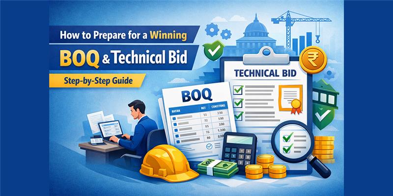 How to Prepare for a Winning BOQ & Technical Bid (Step-by-Step Guide)
